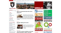 Desktop Screenshot of gorica.hr