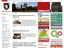 Tablet Screenshot of gorica.hr